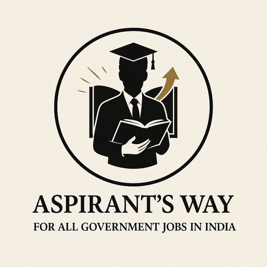 Aspirant's Way - Government Job Preparation Platform Logo